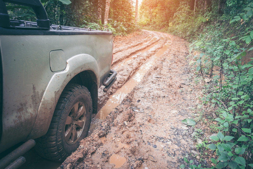 Stuck Vehicle Recovery (Mud/Sand/Ditch)